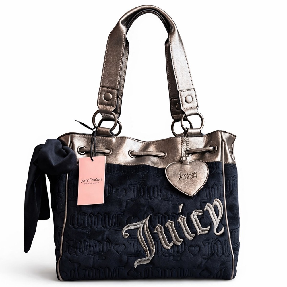 Juicy Couture black daydreamer tote bag brand new